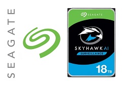Новинка от Seagate: Жесткий диск SATA-III 18TB SURVEILLANCE SKYHAWKAI для систем видеонаблюдения