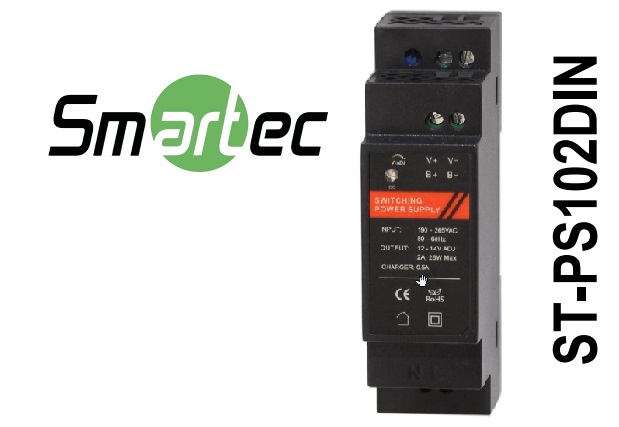 Новинка от Smartec - устройство для работы в составе любых систем безопасности – блок питания на дин-рейку ST-PS102DIN