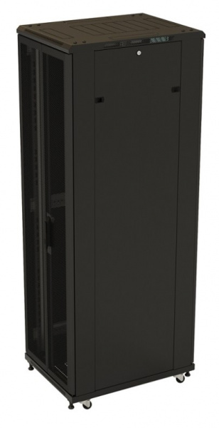 Hyperline TTB-4761-DD-RAL9004 Шкаф напольный 19-дюймовый, 47U, 2277x600х1000 мм (ВхШхГ) Фото