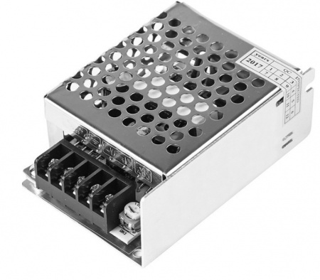 Источник питания 220 V AC/12 V DC 2 A 24 W с разъемами под винт, без влагозащиты (IP23) Фото Источник питания 220 V AC/12 V DC 2 A 24 W с разъемами под винт, без влагозащиты (IP23) Фото