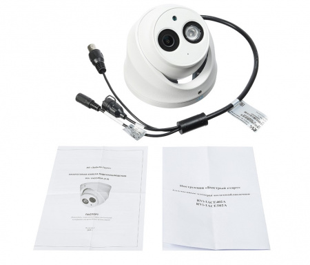 RVi-1ACE402A (6.0) white HD Видеокамера, шар в стакане Фото