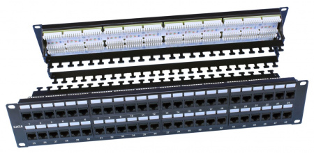 Hyperline PP3-19-48-8P8C-C6-110D Патч-панель 19