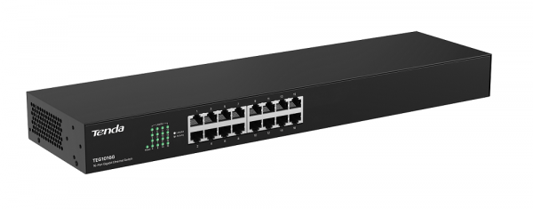 TEG1016Gv9.0 16-портовый гигабитный неуправляемый коммутатор Фото