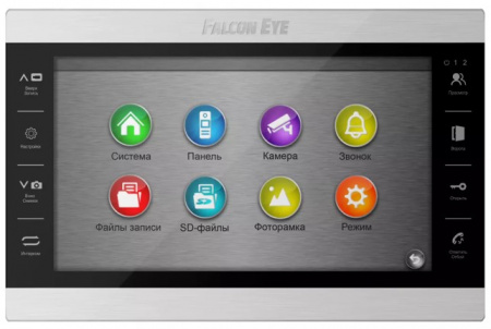 Atlas Plus HD (Black) MHD Видеодомофон c поддержкой 1080P: дисплей 10