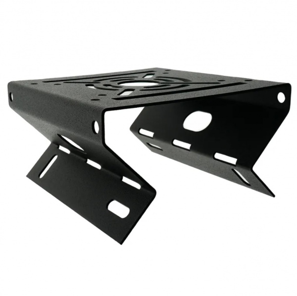 Кронштейн универсальный Rexant для видеокамер на столб/угол, черный Фото