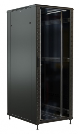 WR-TT-3288-AS-RAL9004 Шкаф напольный 19-дюймовый, 32U, 1610x800х800 мм (ВхШхГ) Фото