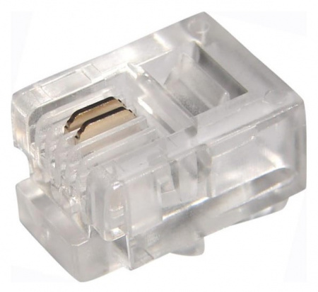 Телефонный разъем RJ-11 (6Р2С)  PROCONNECT  Фото