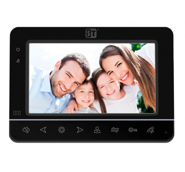 ST-M101/7 (S/SD) ЧЕРНЫЙ Монитор домофона цветной Фото ST-M101/7 (S/SD) ЧЕРНЫЙ Монитор домофона цветной Фото