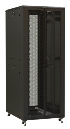 Hyperline TTR-4261-DD-RAL9005 Шкаф напольный 19-дюймовый, 42U, 2055x600х1000 мм (ВхШхГ) Фото