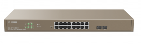G3318P-16-250W Управляемый L2 PoE коммутатор IP-COM c 16 портами PoЕ 10/100/1000 Мбит/с, 2 SFP 100/1000 Мбит/с Фото