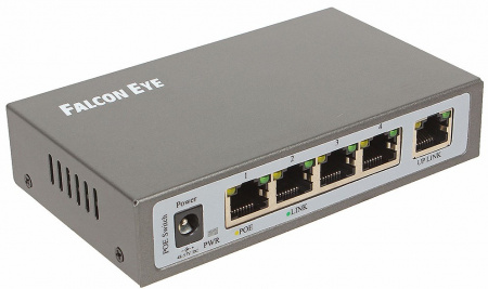 FE-104POE-S Сетевой коммутатор 5 портов Фото