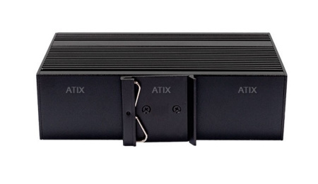 AT-NS-4GP-2GS/I-120 (F) 4 портовый промышленный РoЕ коммутатор Фото