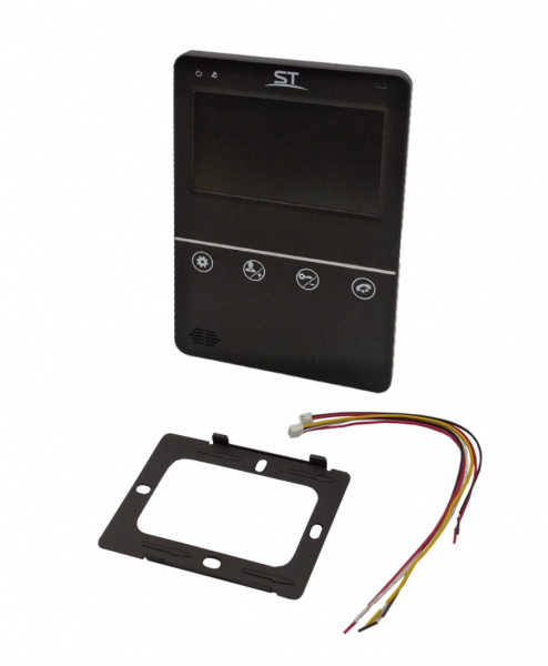 ST-M100/4 (S) ЧЕРНЫЙ, (версия 2) Монитор домофона цветной Фото ST-M100/4 (S) ЧЕРНЫЙ, (версия 2) Монитор домофона цветной Фото