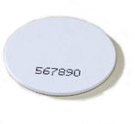 Диск белый, ПВХ пластик, D25, Mifare1K Фото