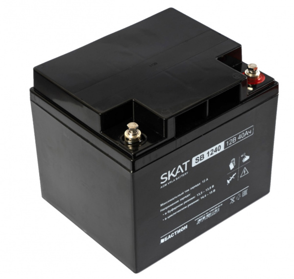 SKAT SB 1240 Аккумулятор свинцово-кислотный Фото SKAT SB 1240 Аккумулятор свинцово-кислотный Фото