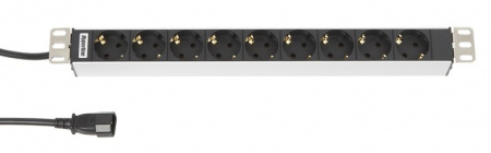 Hyperline SHT19-9SH-2.5IEC Блок розеток для 19