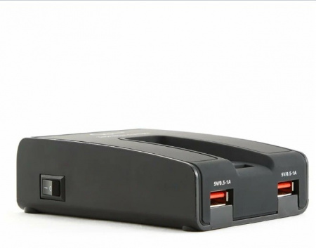 Зарядная станция Gembird MP3A-PC-02 220V-5V USB 5 портов, 5A суммарно Фото