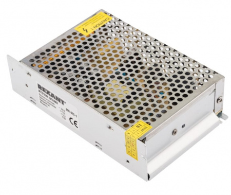 Источник питания 220 V AC/12 V DC 6 A 72 W с разъемами под винт, без влагозащиты (IP23) Фото Источник питания 220 V AC/12 V DC 6 A 72 W с разъемами под винт, без влагозащиты (IP23) Фото