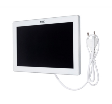AT-I-M1011F/IW White Цветной WIFI домофон FHD с IPS экраном Фото