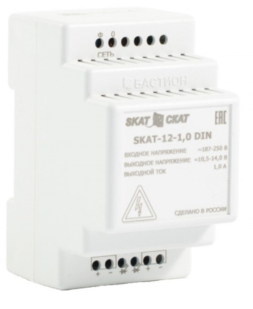 SKAT-12-1,0DIN Источник вторичного электропитания резервированный Фото
