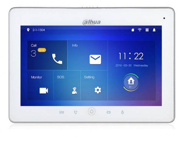 DHI-VTH5241DW-S2 Монитор видеодомофона IP 10 дюймовый Фото DHI-VTH5241DW-S2 Монитор видеодомофона IP 10 дюймовый Фото