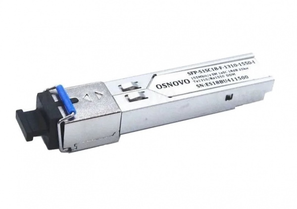 SFP-S1SC18-F-1310-1550-I Оптический SFP Модуль промышленный Фото