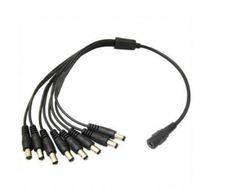 1/8 Разветвитель питания DC для видеокамер Фото