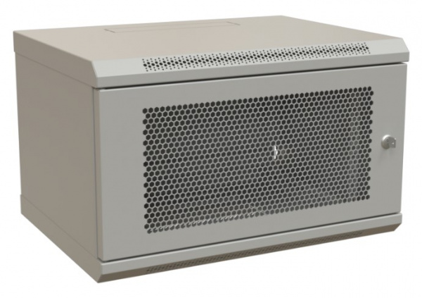 WR-TW-0945-SD-RAL7035 Шкаф настенный 19-дюймовый (19