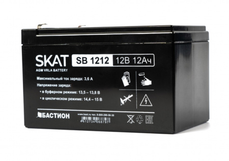 SKAT SB 1212 Аккумулятор свинцово-кислотный Фото