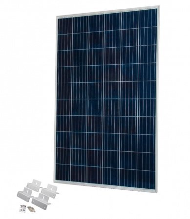 Солнечная панель 280 Вт с универсальным креплением, 24 В, рама анодированный аллюм. Фото