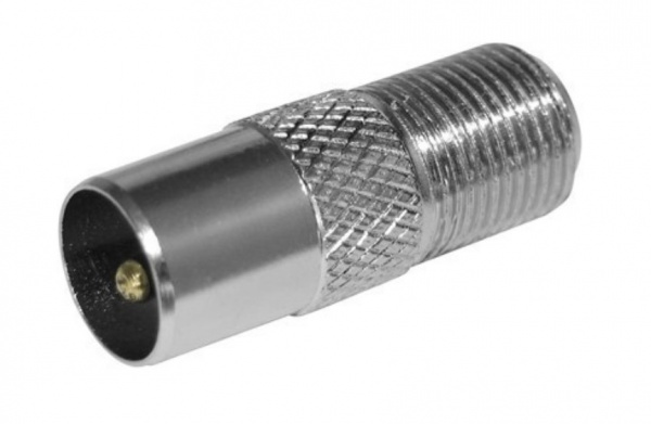 Переход гнездо F-штекер TV REXANT Фото