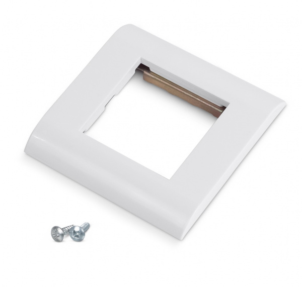 Cabeus FF-80x80 Лицевая панель 80х80мм для модулей 45x45 (Mosaic) Фото