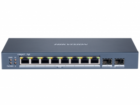 DS-3E1510P-SI Интеллектуальный управляемый коммутатор с 8 PoE-портами Фото