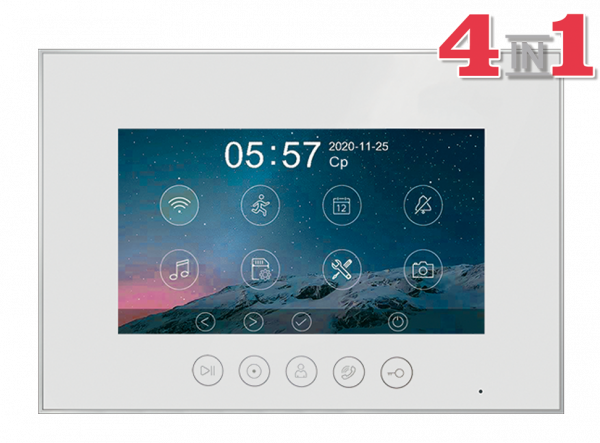 Marilyn HD s XL (white) Монитор цветного видеодомофона 7 дюймов Фото Marilyn HD s XL (white) Монитор цветного видеодомофона 7 дюймов Фото