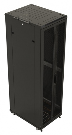 Hyperline TTB-4281-DD-RAL9004 Шкаф напольный 19-дюймовый, 42U, 2055x800х1000 мм (ВхШхГ) Фото