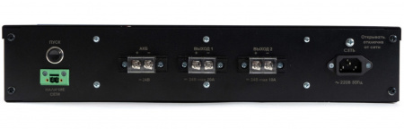 СКАТ-2400Р20 RACK ИБП 24В от сети 1А, от АКБ 20А корпус под 17Ач внеш.40Ач СС ТР ПБ Фото