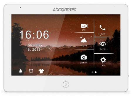 AT-VD110W WH Монитор видеодомофона Фото