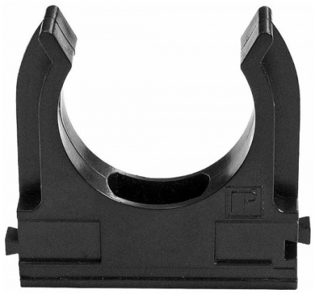 Крепеж-клипса для труб D=32 мм черный Rexant (25 шт/уп) Фото