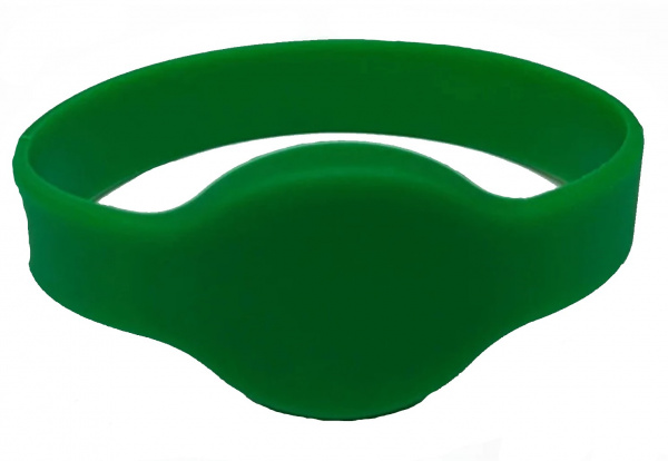 Браслет Mifare, IL-10D65MG, силиконовый, без застёжки (зелёный, женский) Фото