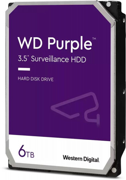 Жесткий диск 6TB WD Purple WD63PURZ SATA-III  Фото