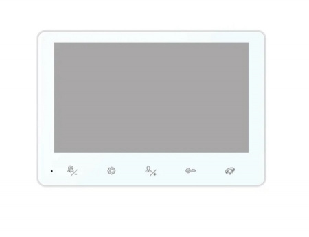 AT-I-K730C/TCR White Комплект: видеодомофон СVBS и видеопанель СVBS с контроллером Фото