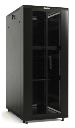Hyperline TTB-2261-DD-RAL9004 Шкаф напольный 19-дюймовый, 22U, 1166x600х1000 мм (ВхШхГ) Фото