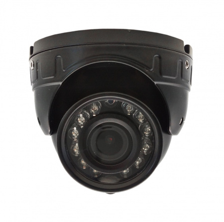 ST-S4501 POE ЧЕРНАЯ (2,8mm) 4Mp, уличная купольная IP-камера с ИК подсветкой до 30 м Фото