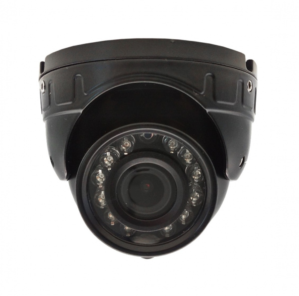 ST-S4501 POE ЧЕРНАЯ (2,8mm) 4Mp, уличная купольная IP-камера с ИК подсветкой до 30 м Фото