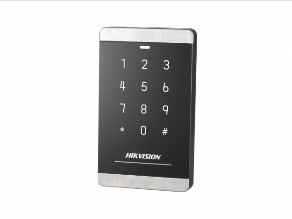 DS-K1103MK Считыватель Mifare карт с сенсорной клавиатурой
 Фото