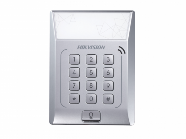 DS-K1T801M Терминал доступа со встроенным считывателем Mifare карт
 Фото DS-K1T801M Терминал доступа со встроенным считывателем Mifare карт
 Фото