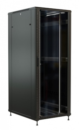 WR-TT-4286-AS-RAL9004  Шкаф напольный 19-дюймовый, 42U, 2055x800х600 мм (ВхШхГ) Фото