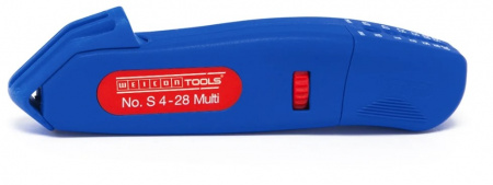 wcn50054428 4-28G WEICON 4-28G Кабельный нож с прямым лезвием (упаковка-блисте Фото