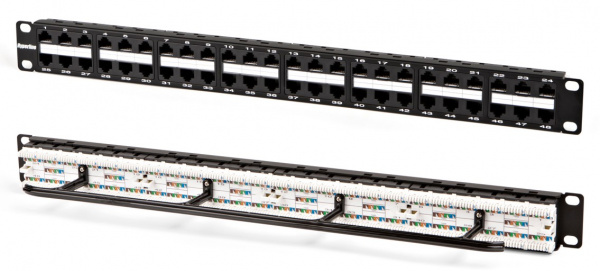 Hyperline PPHD-19-48-8P8C-C6-110D Патч-панель высокой плотности 19