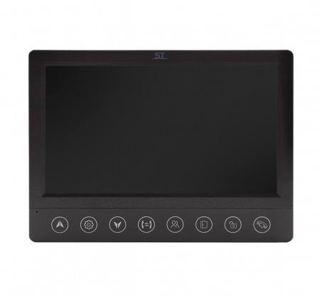 ST-M102/7 (S) ЧЕРНЫЙ Монитор домофона цветной Фото